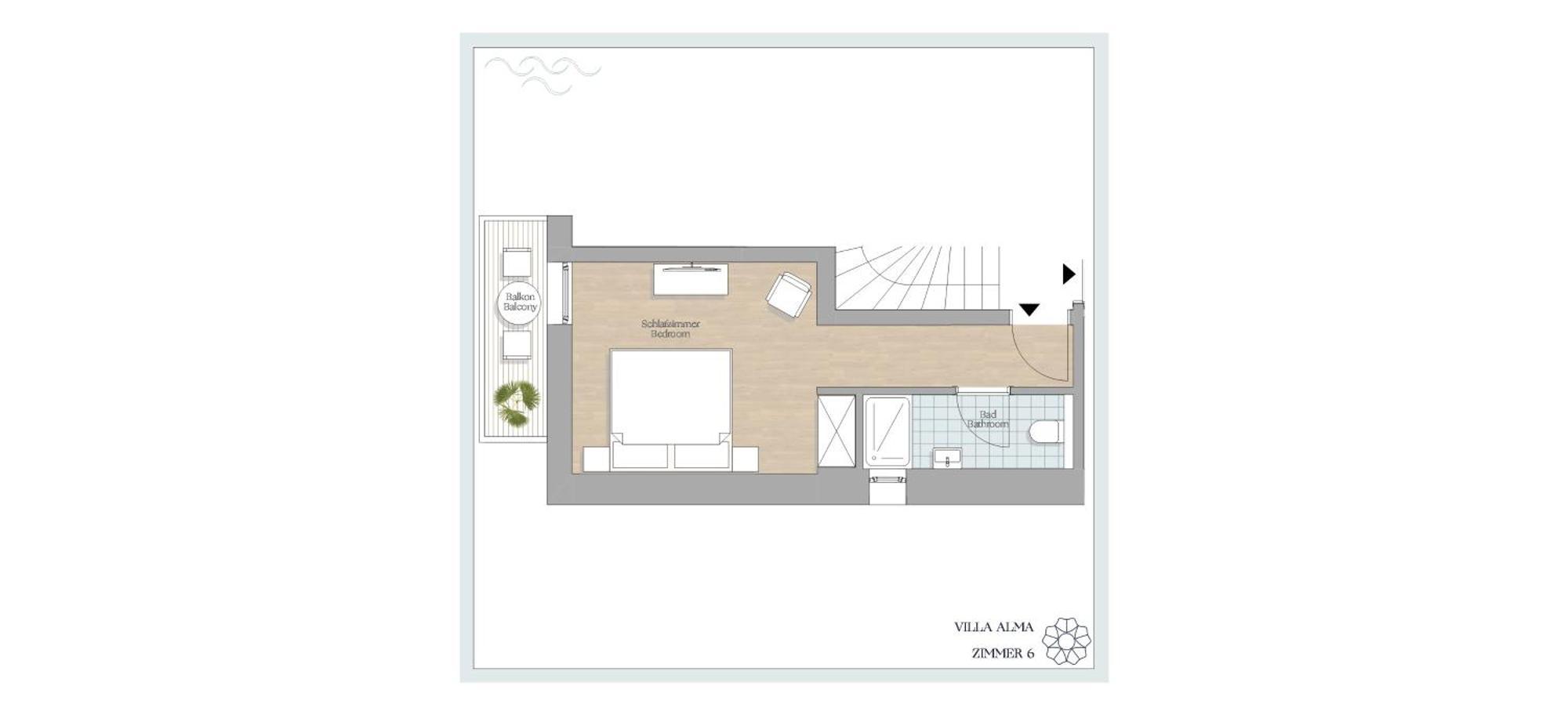 Villa Alma - A Lakeside Boutique Hotel Sankt Gilgen Rom bilde